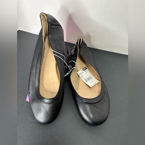 Basic Editions Black Ballet Flats 9.5 Medium Width NWT